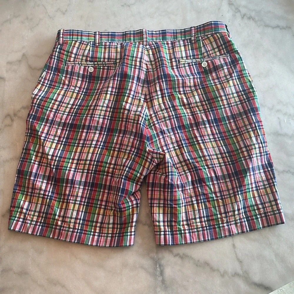 Polo by Ralph Lauren 9 Inch Madras Shorts